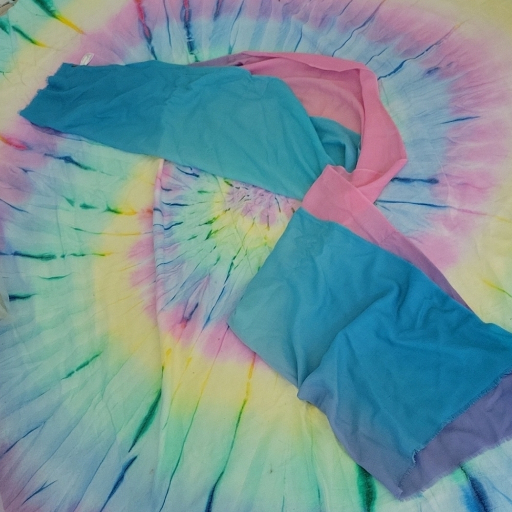 Free People Retrograde Tie Dye Cashmere Scarf - Picture 2 of 7